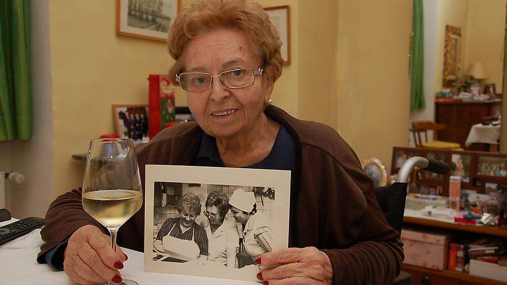 Maria Oswald (82) erinnert sich gerne an die Zeit in Wien zurück
