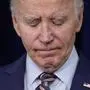 FILE - President Joe Biden pauses as he speaks about the death of former President Jimmy Carter Sunday, Dec. 29, 2024, in Christiansted, St. Croix, U.S. Virgin Islands. (AP Photo/Susan Walsh, File)