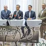 Müssen auch nach der Pressekonferenz politischen Mut beweisen: Anton Lang, Hermann Schützenhöfer, Siegfried Nagl, Michael Schickhofer, Mario Eustacchio