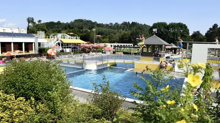 Auch heuer werden wieder viele Besucherinnen und Besucher im St. Veiter Freibad erwartet                          