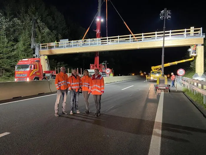 Projektteam Wolfgang Wissounig, Mario Tomaschitz, Karin Mühlbacher, Thomas Nessel