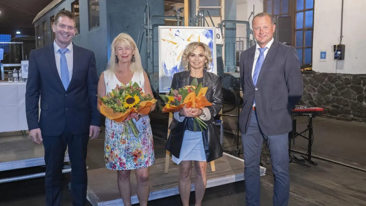 Hermann Kuenz, Ursula Strobl, Elisabeth Blanik und Stefan Taferner