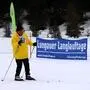 Einer der Langläufer in Aktion