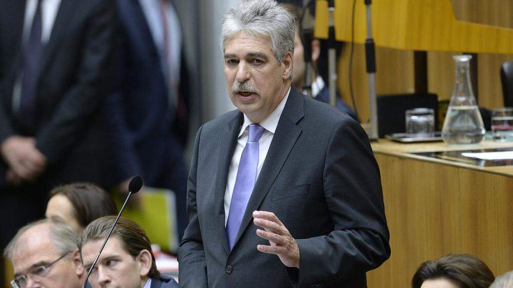 Finanzminister Hans Jörg Schelling hielt eine "Mahnrede" an die eigenen Regierungskollegen