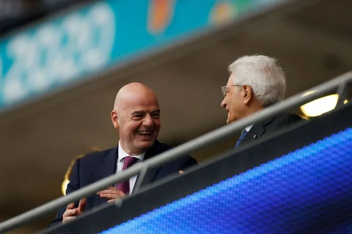 ...FIFA-Präsident Gianni Infantino.