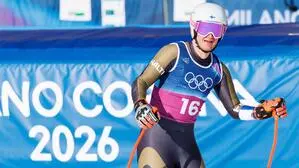 Der Finne Elian Lehto war in Garmisch schwer zu Sturz gekommen