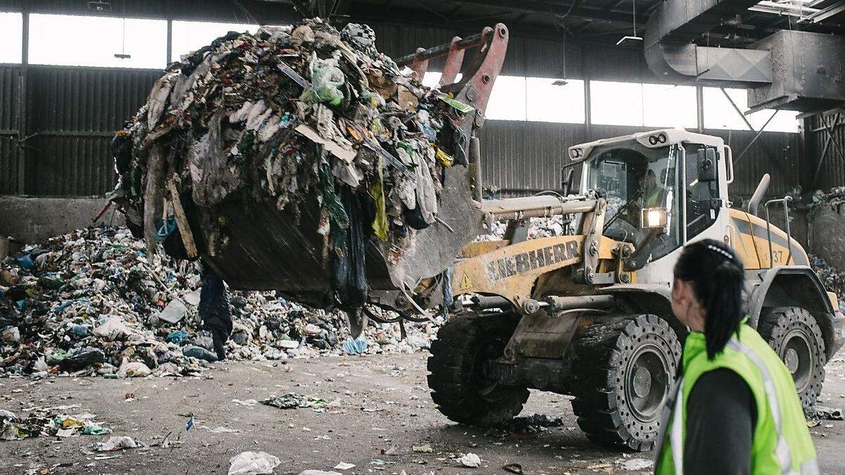 In der Puchstraße gleich neben dem Grazer Recyclingcenter soll künftig &quot;nicht recyclingfähiger&quot; Müll verbrannt werden