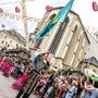 Ein Höhepunkt ist der große Festzug am Kirchtags-Samstag mit 3500 Trachtenträgern