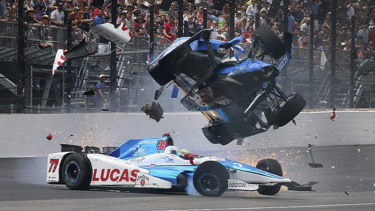 Scott Dixon und Jay Howard waren in den Unfall verwickelt