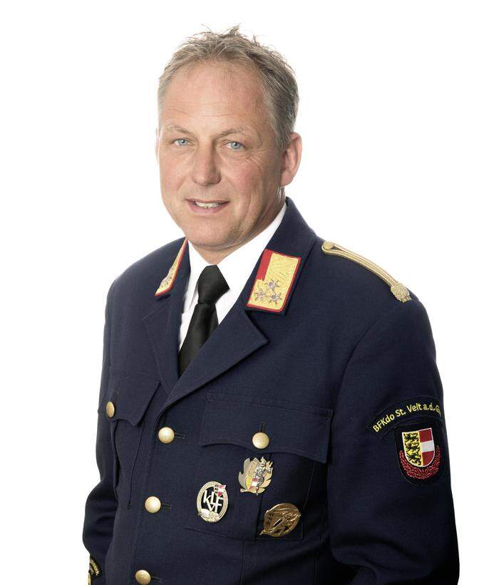 Friedrich Monai, Bezirksfeuerwehrchef St. Veit