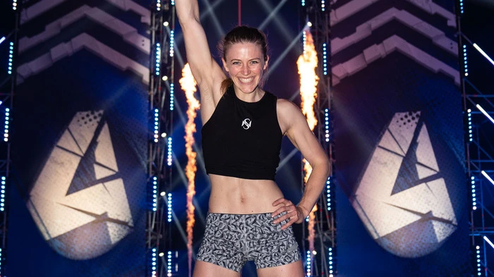Der Profi im Feld: Ninja Warrior-Urgestein Steffi Noppinger.