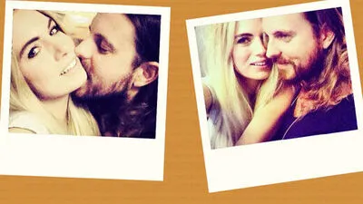 Lydia und Tim posteten gleichzeitig diese Fotos auf Facebook