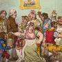 Wild sprießende Rinder: Die Impfung mit Kuhpocken amüsierte 1802 den Karikaturisten James Gillray