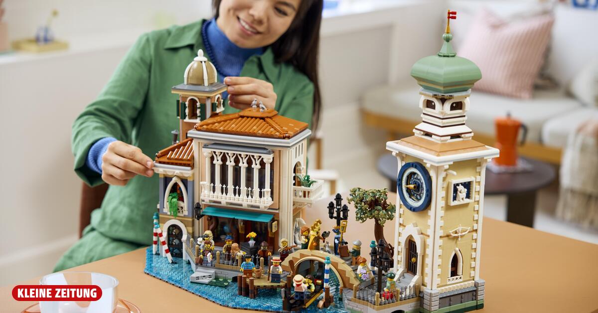 Für 500 Euro: Bald kann man daheim mit Lego durch Venedig gondeln