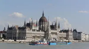 Das Parlament in Budapest