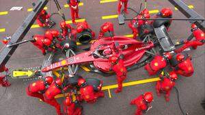 Teamwork bei Ferrari
