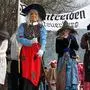 Das "Bärentreiben" in Steuerberg zählt zu den beliebtesten Faschingsbräuchen.