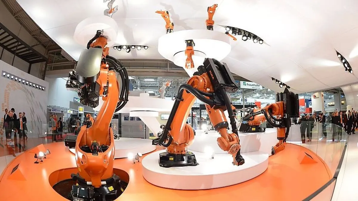 Kuka, ein Hersteller von Industrierobotern, gehört heute mehrheitlich einer chinesischen Firma