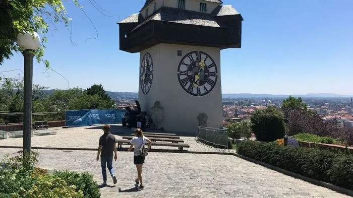 Eitel Wonne, Sonnenschein - in Graz gar nicht so leicht zu finden