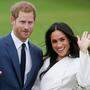 Prinz Harry und seine Verlobte Meghan Markle