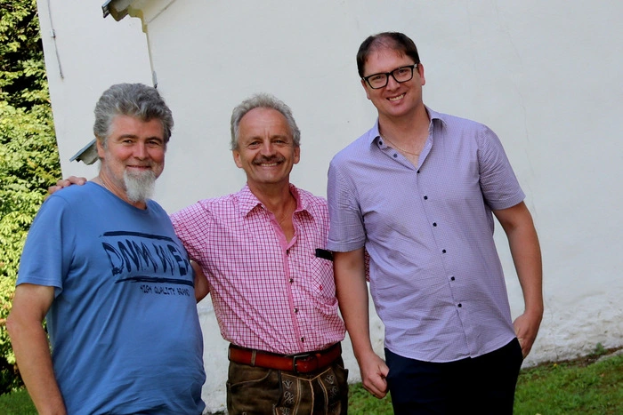 Das Unternehmen "Rutar Harmonika" aus Sittersdorf stellte seine neuesten Harmonikas aus.
