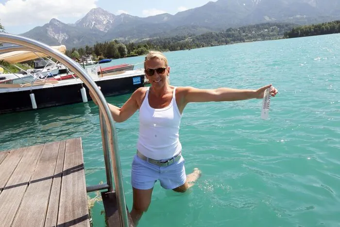 Strandbadgeschichte Faaker See, Ossiachersee und Silbersee, Sommer Sonne Sonnenschein in den Bädern rund um Villach