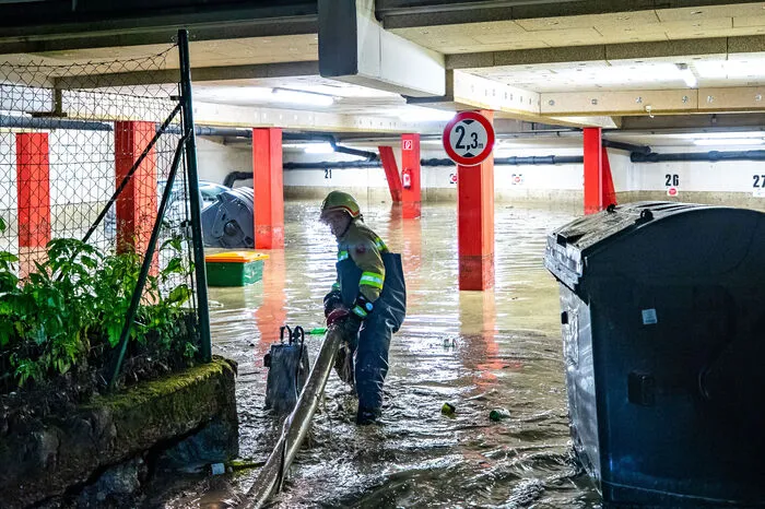 Tiefgaragen wurden überflutet