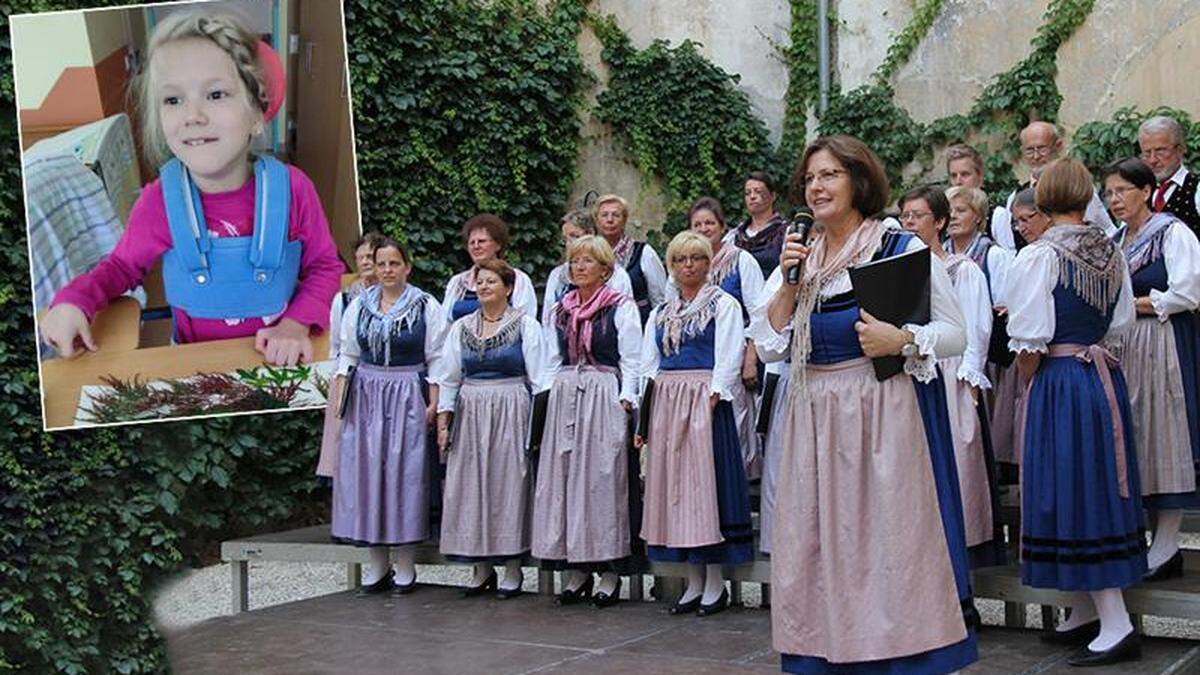 Der Gemischte Chor Bleiburg singt für Sarina
