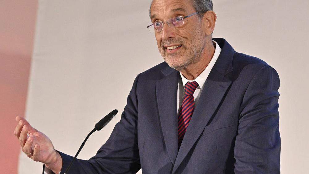 Bildungsminister Heinz Faßmann