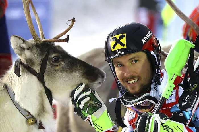 Seit 13. November ist Marcel Hirscher stolzer Besitzer von Leo, den er für seinen Slalomsieg in Levi als Draufgabe erhielt. Bereits 2013 "gewann" Hirscher Rentier Ferdl.