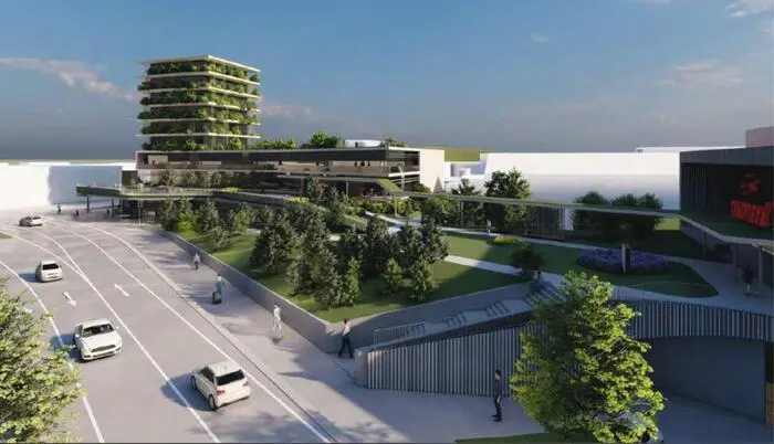 So hätte das Stadtparkquartier II damals aussehen können.