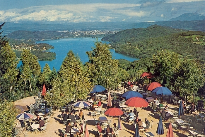 1979 waren bereits zwei Millionen Besucher auf dem Turm in Keutschach.