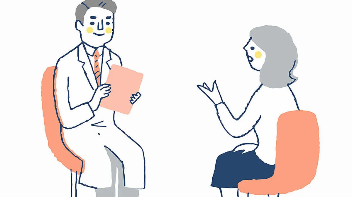 Ein Arzt, dem man vertraut und mit dem man reden kann, gibt  Sicherheit