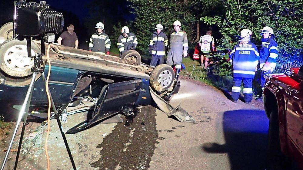 Der Unfall passierte in Petersdorf bei Mühldorf (Gemeinde Feldbach)
