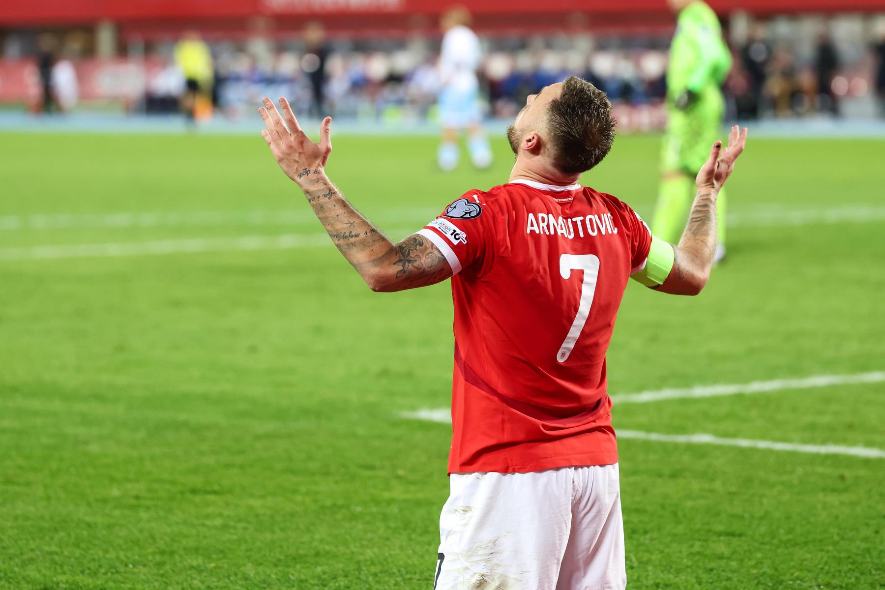 Österreich - San Marino: Die besten Bilder von Marko Arnautovic beim Rekordspiel