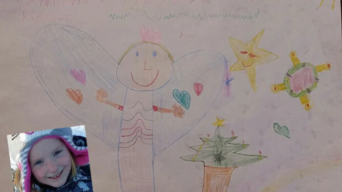 Auf das Christkind freut sich Vanessa Krauss aus Bad Gams schon sehr. Darum hat die Fünfjährige ein besonders fröhliches und schönes Adventbild gezeichnet, auf dem auch Christbaum und Adventkranz nicht fehlen dürfen.