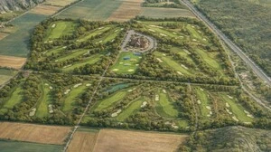 Diese Visualisierung zeigt einen Golfplatz | So soll der mögliche Golfplatz aussehen