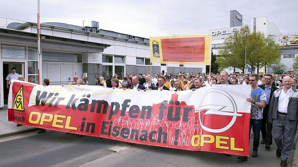 Proteste in Eisenach