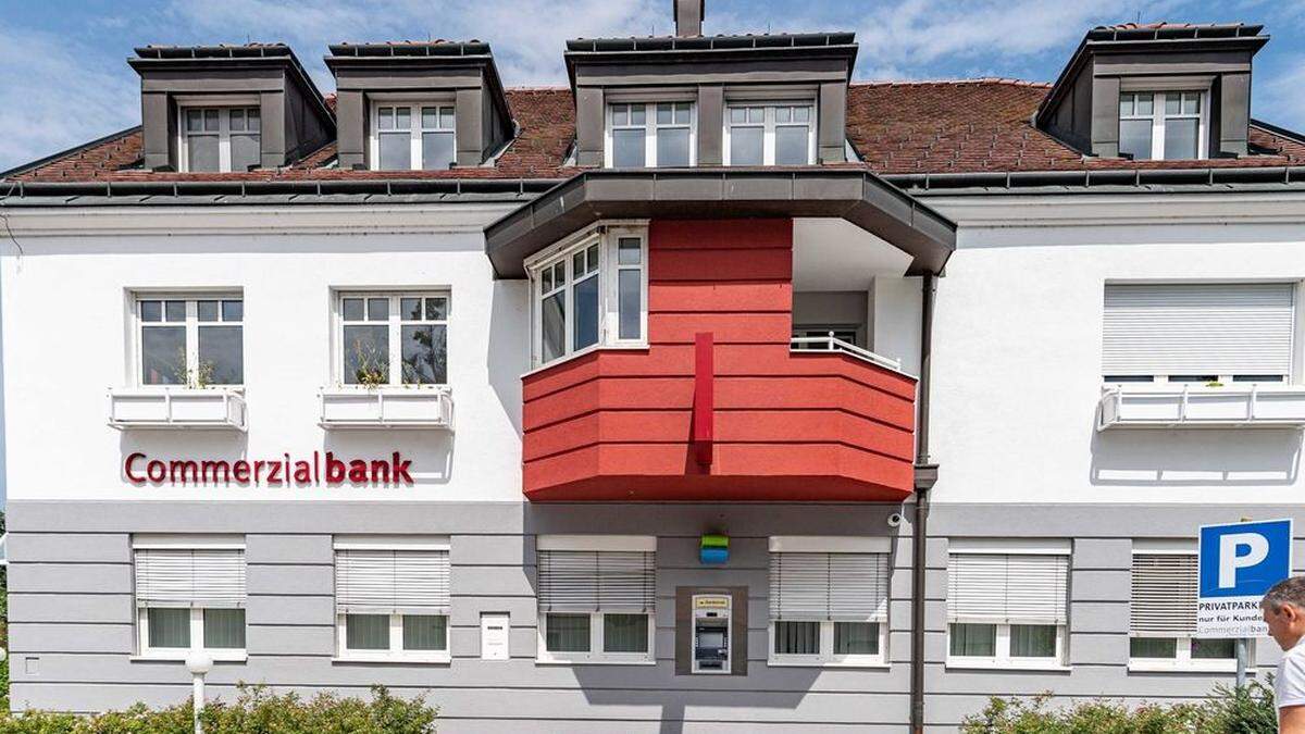 Die Commerzialbank wird geschlossen