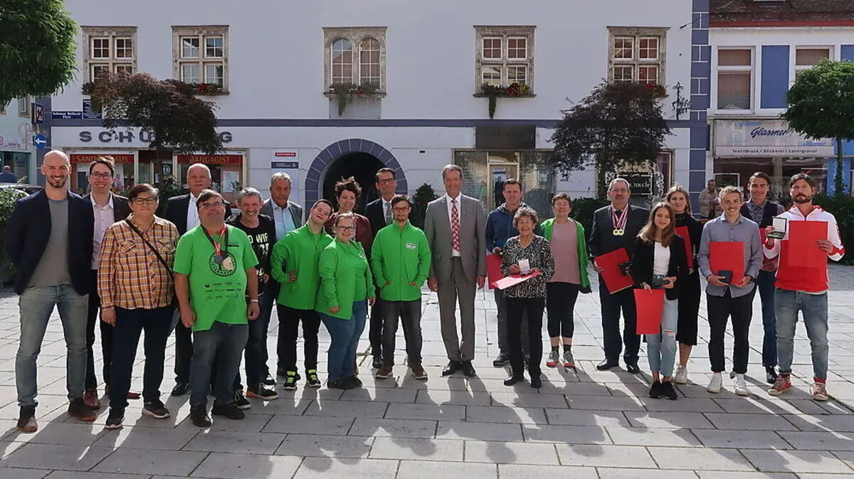 Am Montag wurden die erfolgreichen Kapfenberger Sportler ausgezeichnet