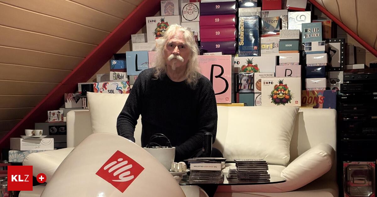 4000 cups and no end in sight: He really has them all in the cupboard