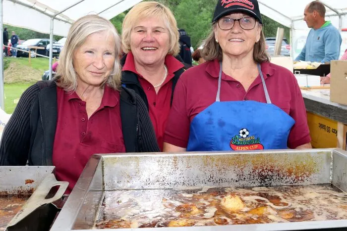Das legendäre "Russische Huhn" mundete wieder bestens...