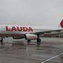 Ein Flugzeug der Billig-Airline Lauda