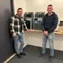 Manuel Jammernegg (l.) und Kevin Jurkovic haben zusammen das Unternehmen MAKE 3D LaserWorks gegründet
