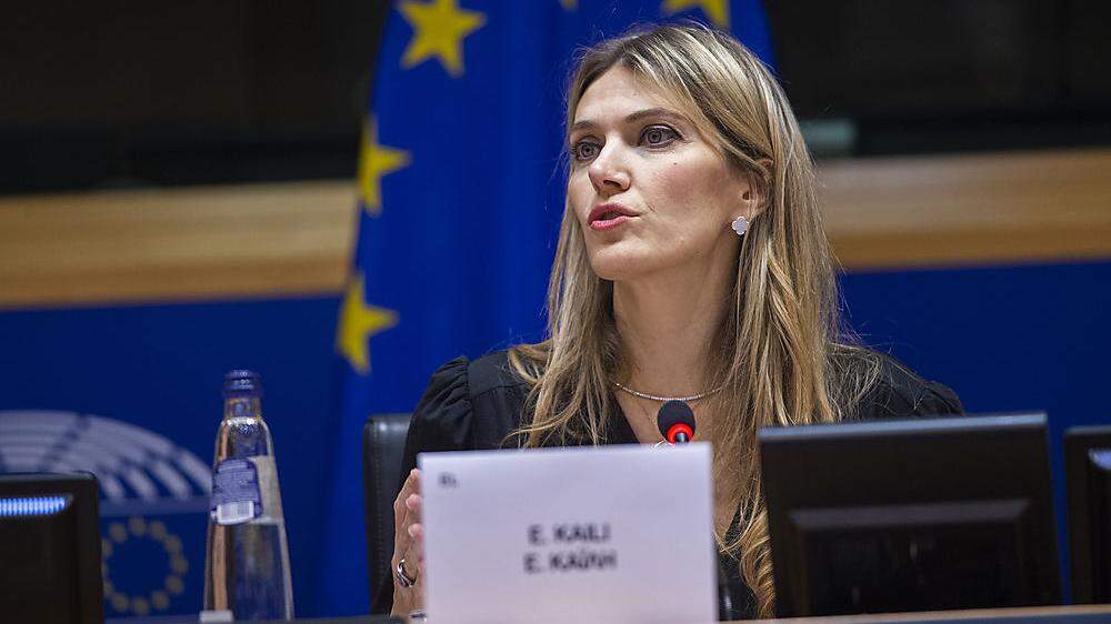 Die abgesetzte Vizepräsidentin des EU-Parlaments, Eva Kaili