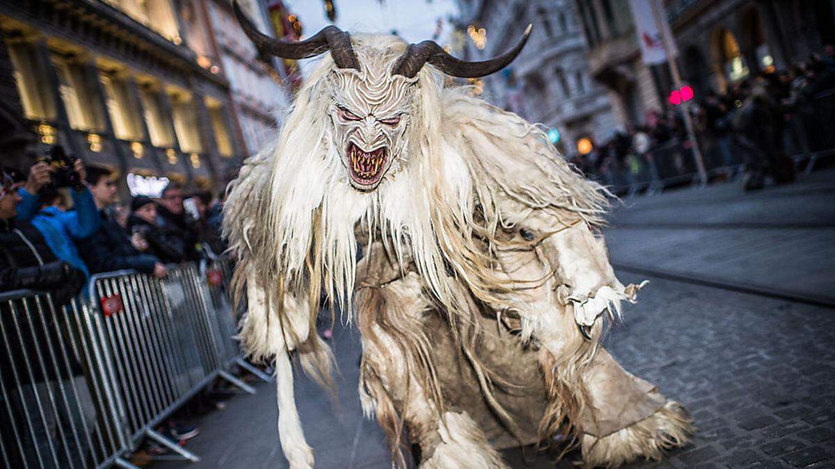 Mit dem Krampus wurde Kindern früher oft Furcht eingeflößt – nur wenige „kainten“ sich nicht