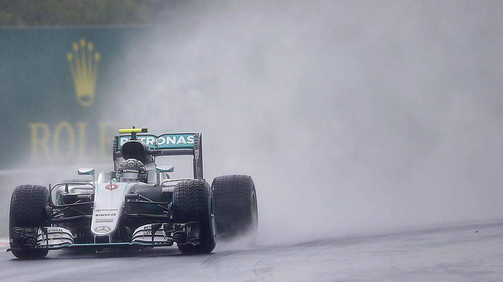 Der Regen und Rosberg gaben in Ungarn den Ton an