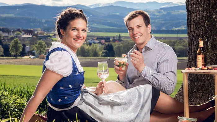 Lisa Wieland und Markus Salcher tragen die Liebe für Kärnten auch in die weite Welt
