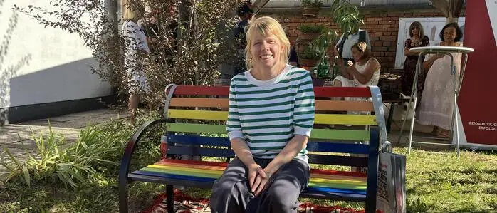 Petra Sterl hatte 2013 die Idee für den interkulturellen Sprachgarten