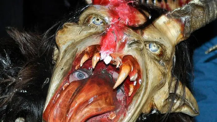 LOKAL ,2024-11-23, Hohnthurn Krampuslauf   
im Bild:Hohnthurn Krampuslauf   
Credit Photo by:Hermann Sobe 